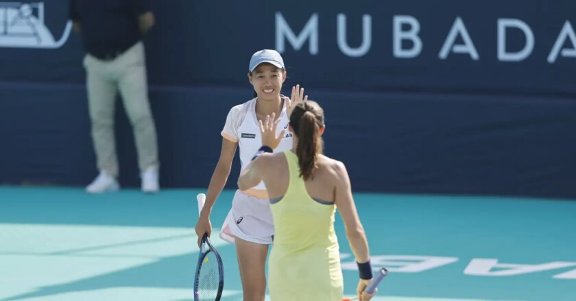 Tenis: Luisa Stefani y su pareja juegan los cuartos de final de la WTA