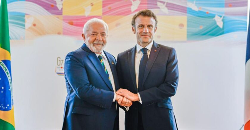 Lula e Macron se reúnem neste mês em cúpula sobre pacto financeiro