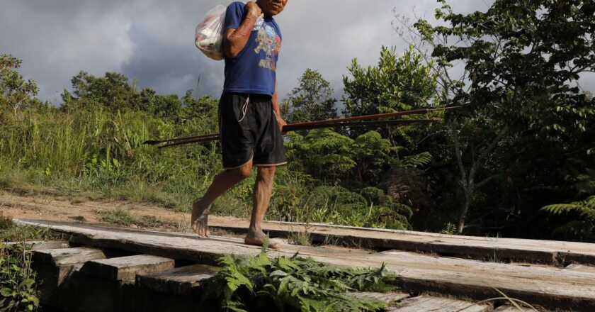 Yanomami indigenous people suffer impacts caused by illegal mining