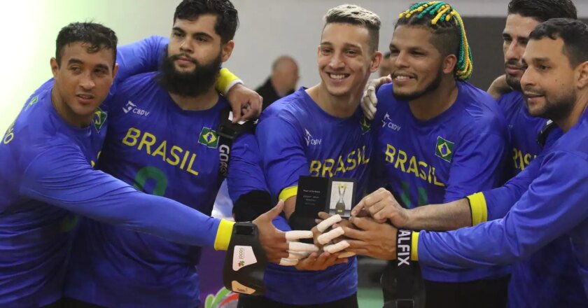 Brasil derrota a Alemanha e avança às quartas do Mundial de Goalball