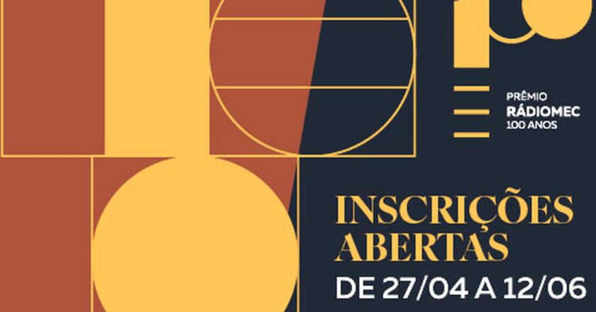 Abertas as inscrições para o Prêmio Rádio MEC 100 anos