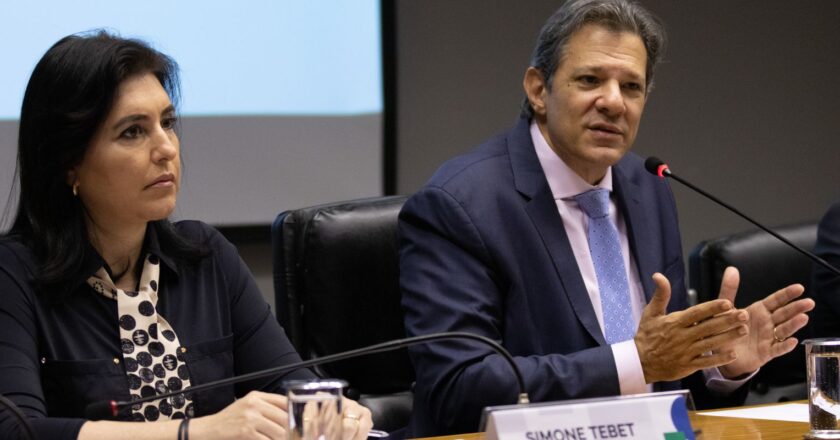 Haddad e Tebet elogiam tom mais ameno de ata do Copom