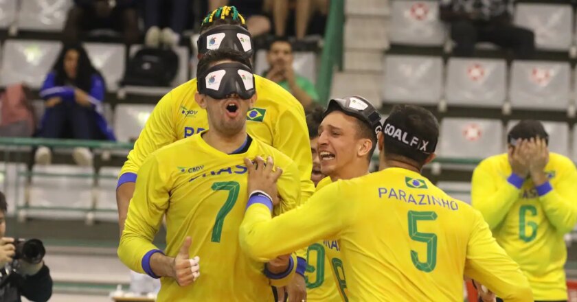 Brasil remonta y conquista su tercer campeonato mundial de goalball