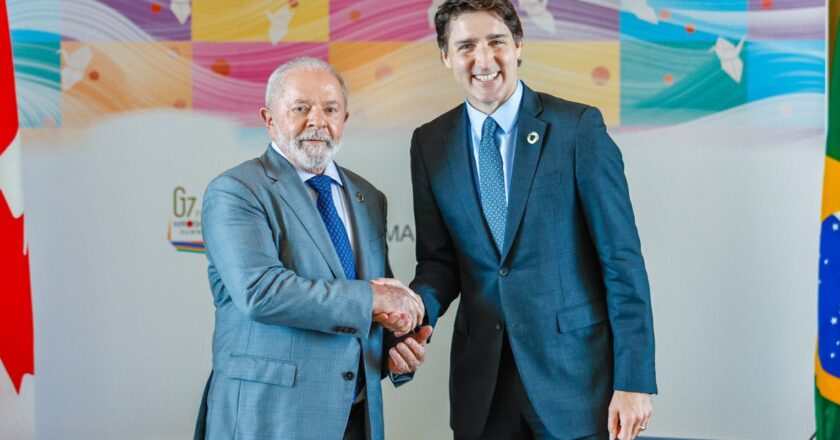 Com premiê do Canadá, Lula falou de meio ambiente, comércio e Ucrânia