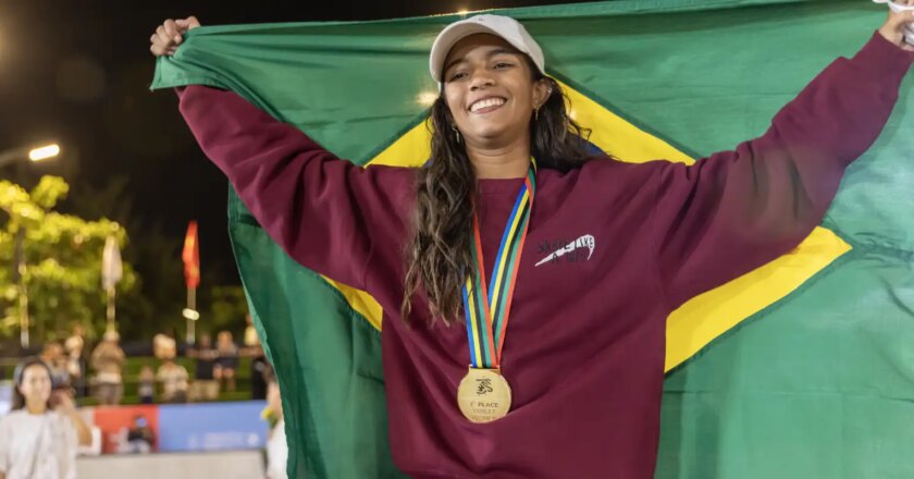 Rayssa Leal conquista Mundial de Skate Street