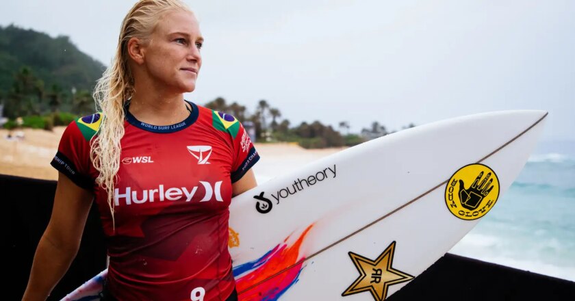 Brasileiras caem na etapa de Sunset Beach do Circuito Mundial de Surfe