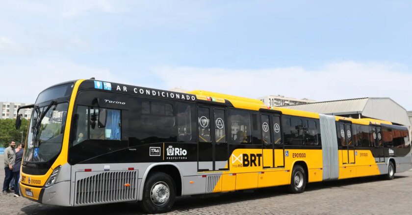 Sistema carioca do BRT recebe 40 novos ônibus
