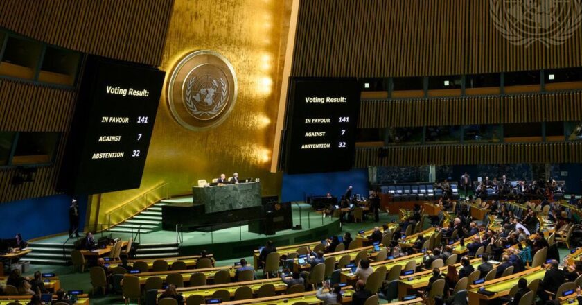 Assembleia Geral da ONU aprova nova resolução pelo fim da guerra
